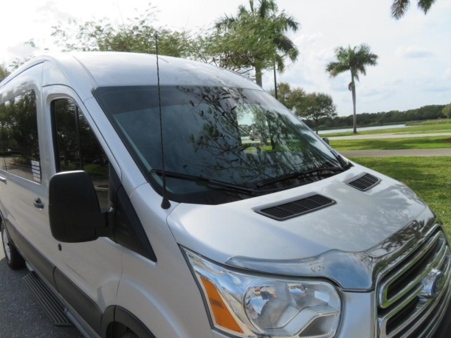 2015 Silver /Gray Ford Transit (1FBZX2CG0FK) , located at 4301 Oak Circle #19, Boca Raton, FL, 33431, (954) 561-2499, 26.388861, -80.084038 - Photo#26